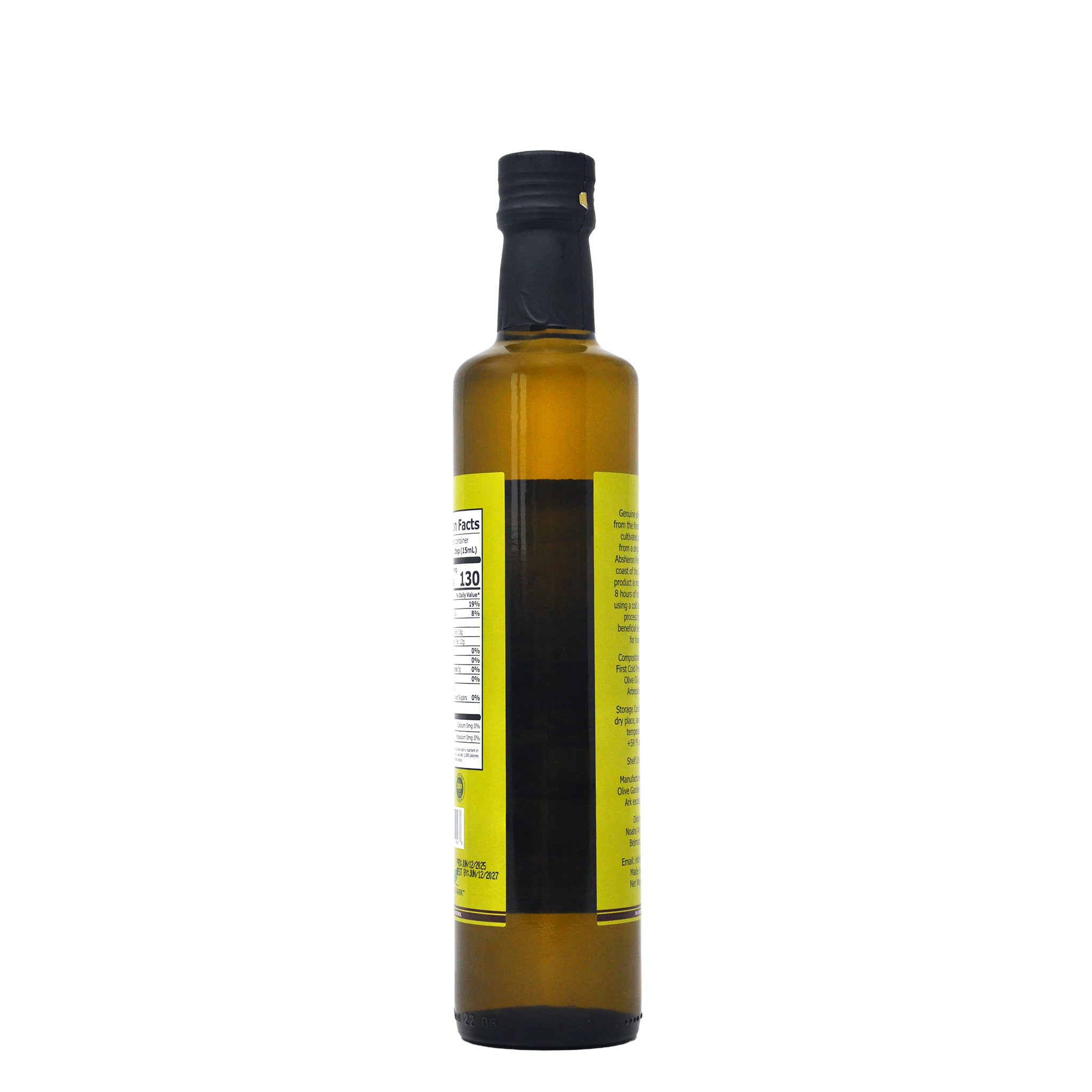 Noah's Ark Cold & Fresh Pressed Extra Virgin Olive Oil - 500mL/16.91oz
