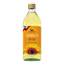 Noah's Ark Clear Glass Bottle Sunflower Seed Oil - 1L/33.8oz