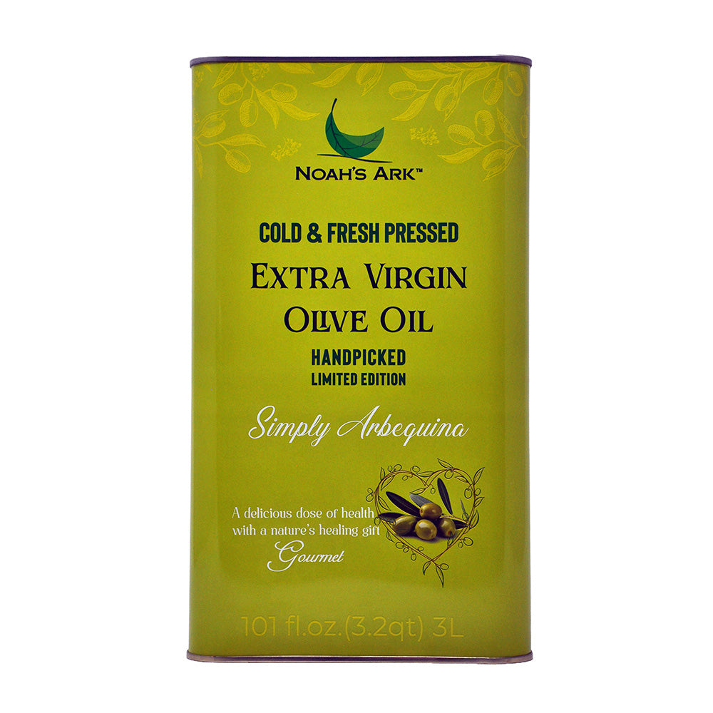 Noah's Ark Cold & Fresh Pressed Extra Virgin Olive Oil - 3L/101oz