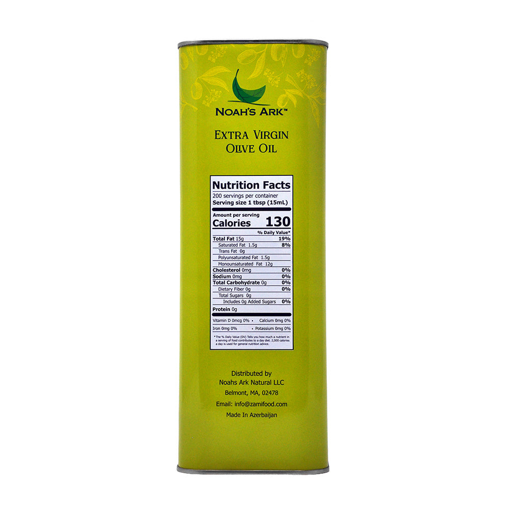 Noah's Ark Cold & Fresh Pressed Extra Virgin Olive Oil - 3L/101oz