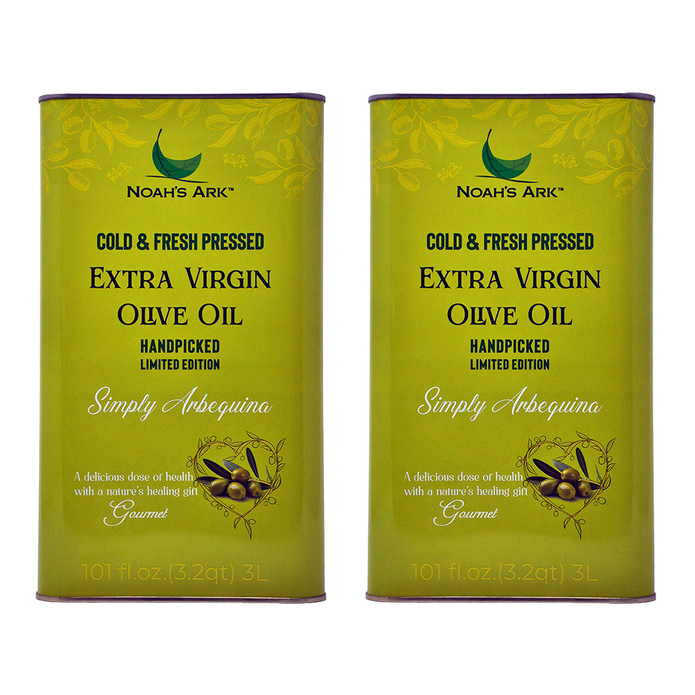 Noah's Ark Cold & Fresh Pressed Extra Virgin Olive Oil - 3L/101oz