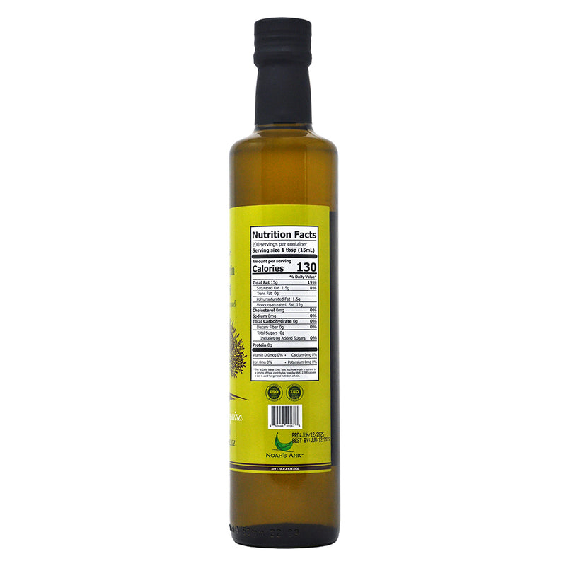 Noah's Ark Cold & Fresh Pressed Extra Virgin Olive Oil - 500mL/16.91oz