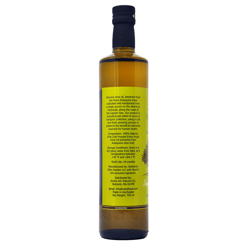 Noah's Ark Cold & Fresh Pressed Extra Virgin Olive Oil - 750mL/25.36oz
