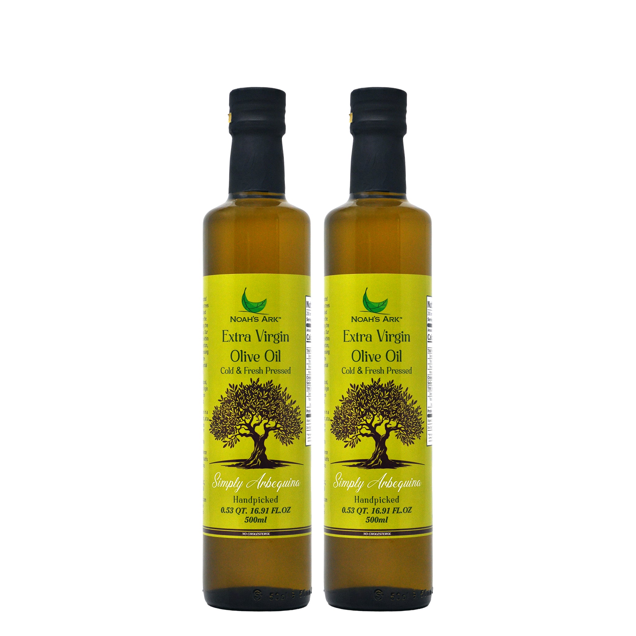 Noah's Ark Cold & Fresh Pressed Extra Virgin Olive Oil - 500mL/16.91oz