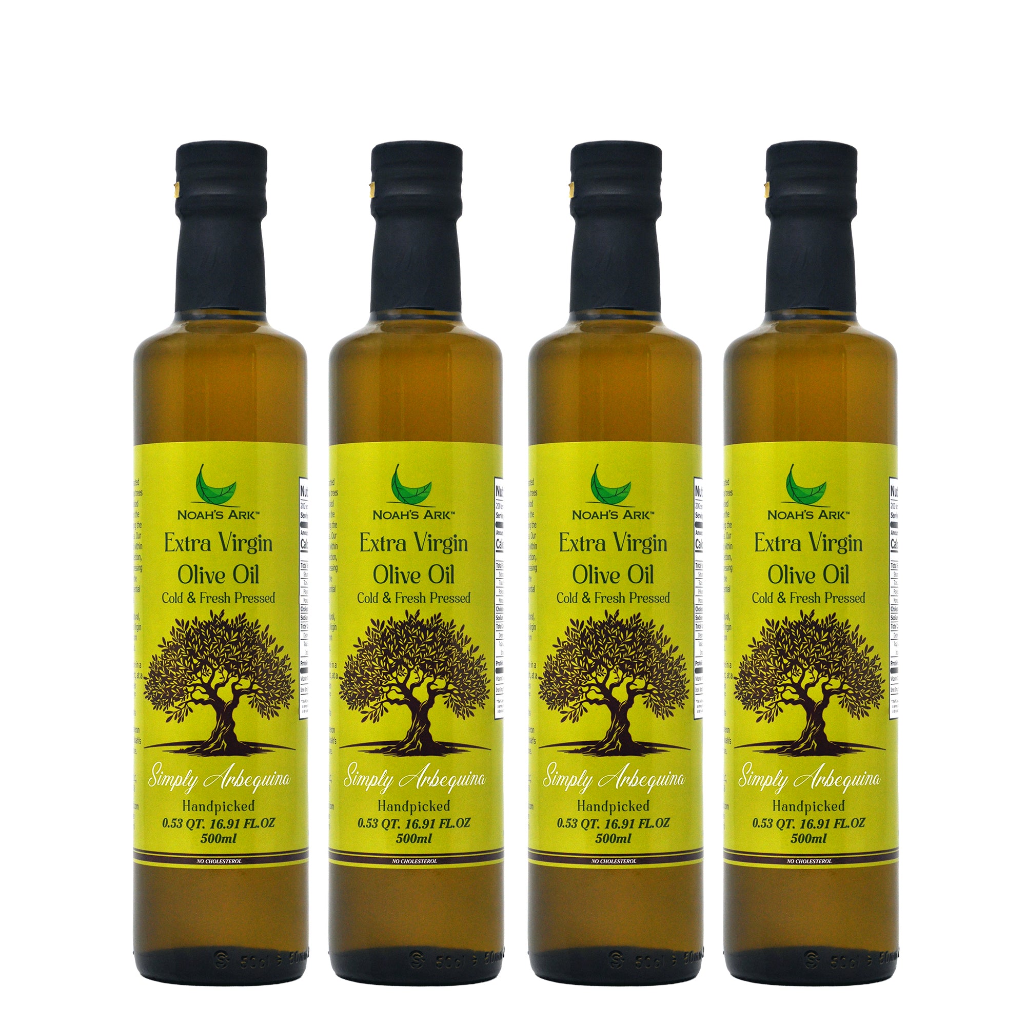 Noah's Ark Cold & Fresh Pressed Extra Virgin Olive Oil - 500mL/16.91oz