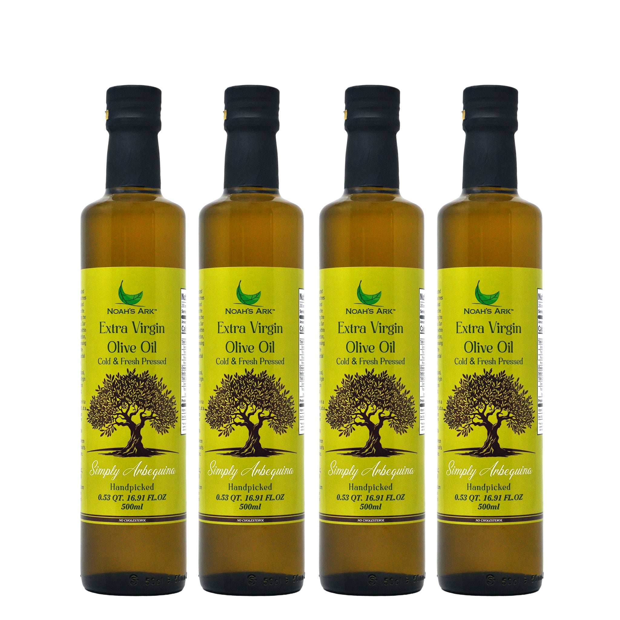 Noah's Ark Cold & Fresh Pressed Extra Virgin Olive Oil - 500mL/16.91oz