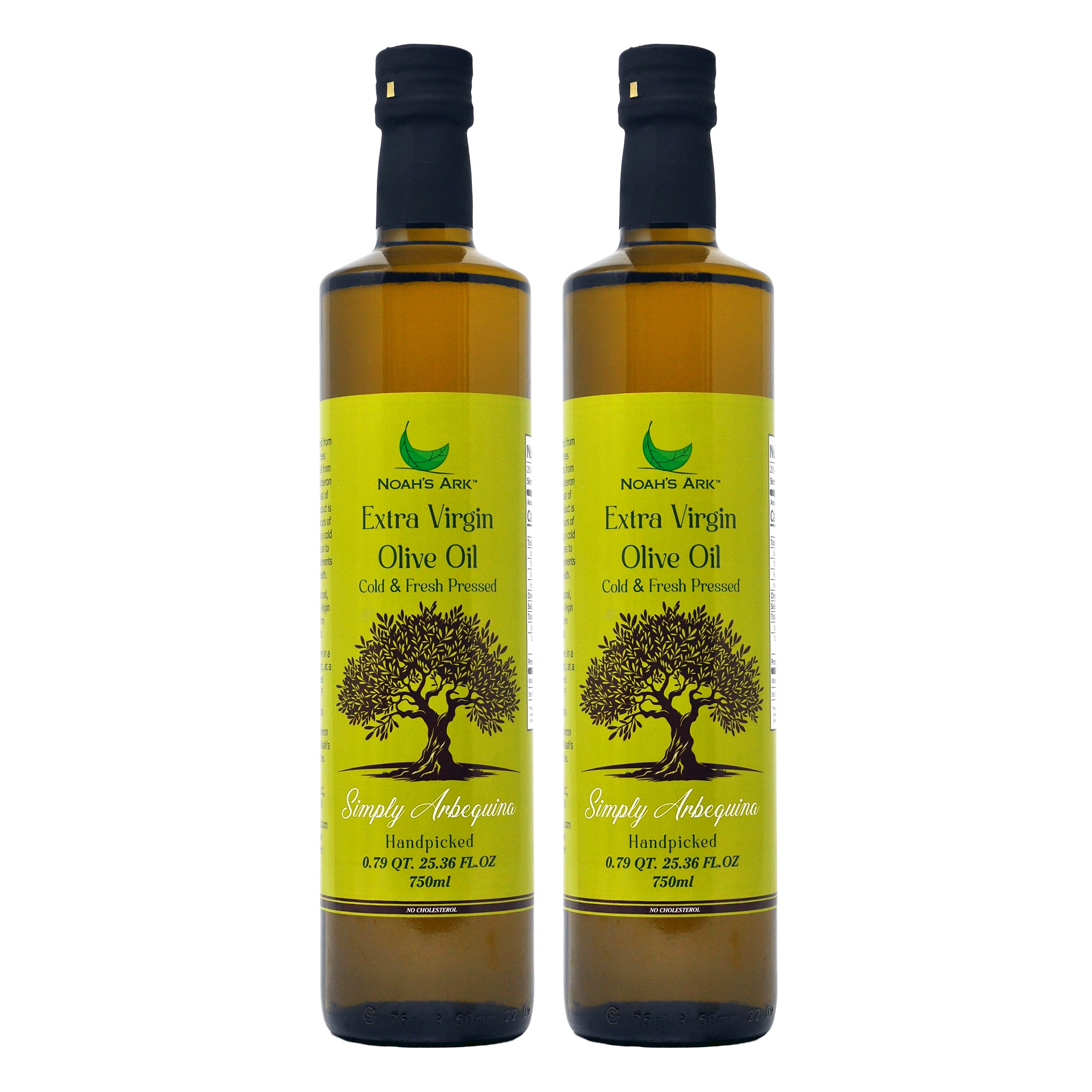 Noah's Ark Cold & Fresh Pressed Extra Virgin Olive Oil - 750mL/25.36oz