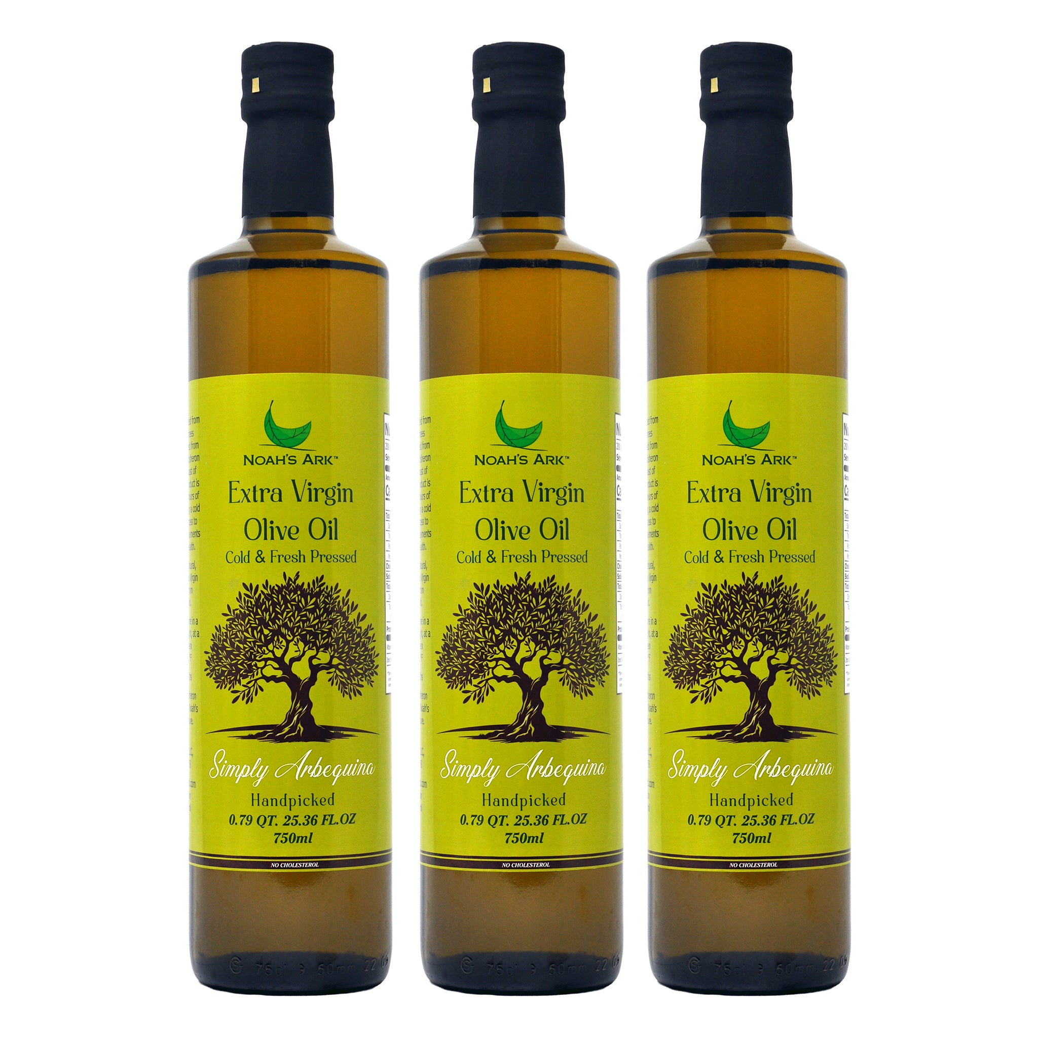 Noah's Ark Cold & Fresh Pressed Extra Virgin Olive Oil - 750mL/25.36oz