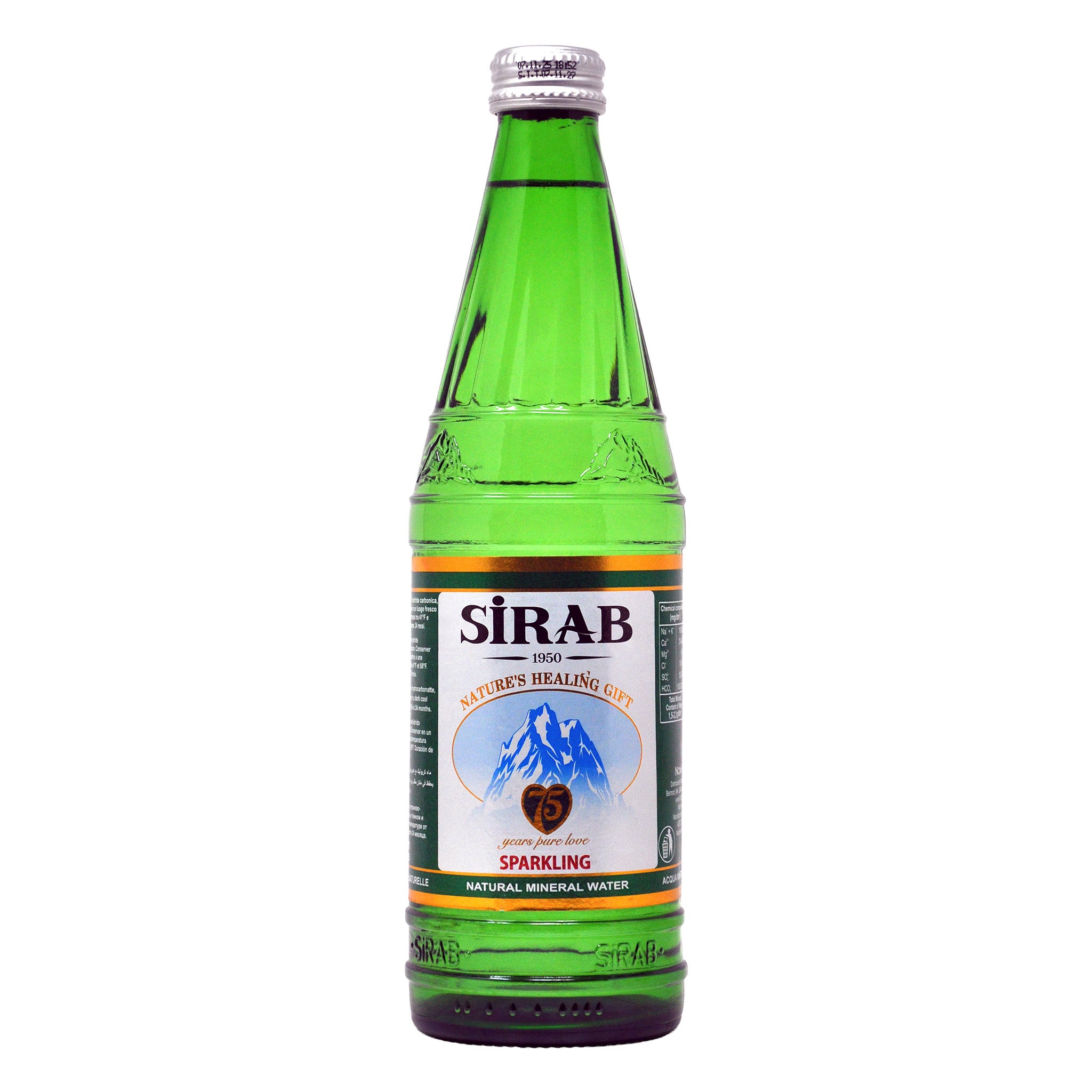 Sirab Sparkling Water - 500ml/16.9oz