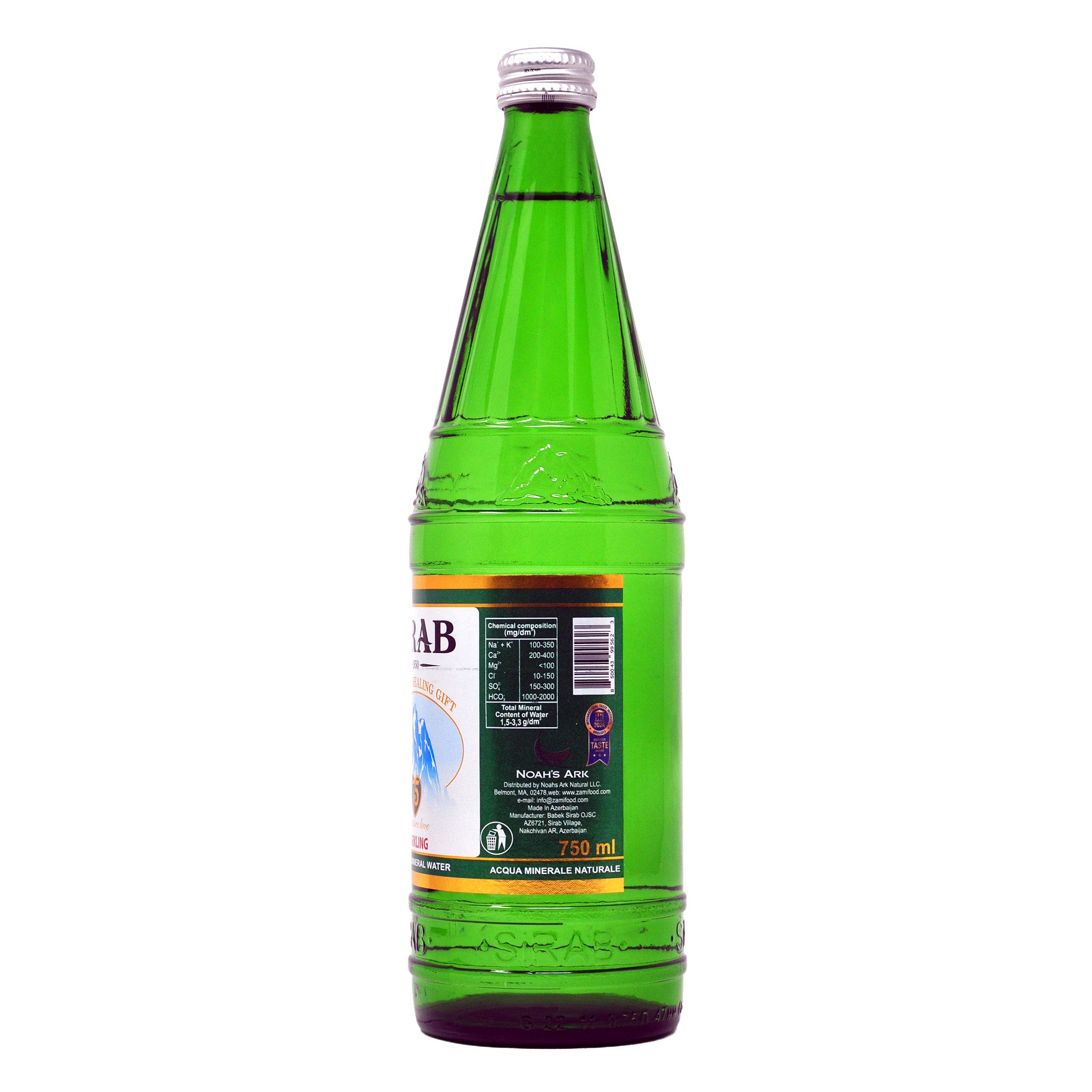 Sirab Sparkling Water - 750ml/25.35oz