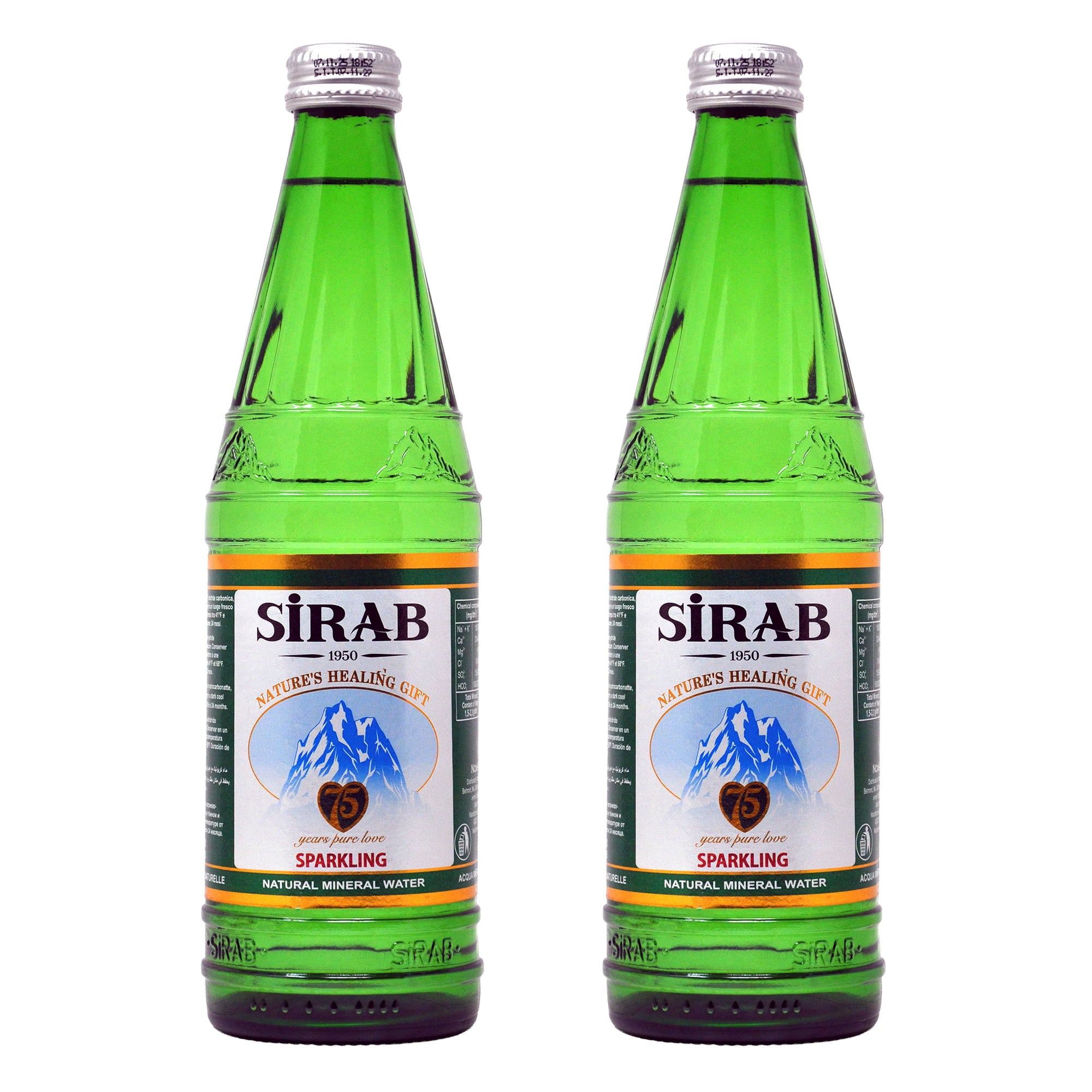 Sirab Sparkling Water - 500ml/16.9oz