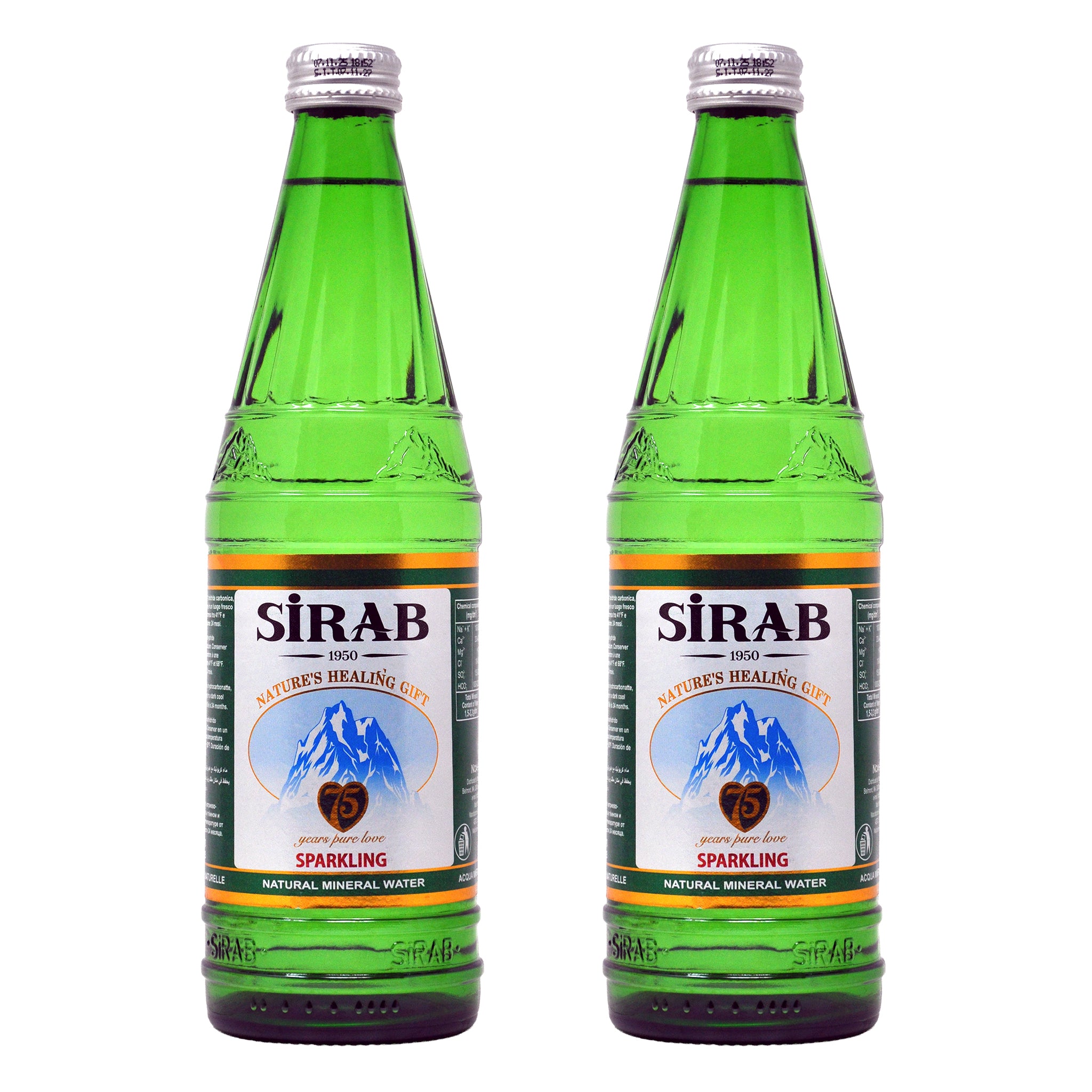 Sirab Sparkling Water - 500ml/16.9oz