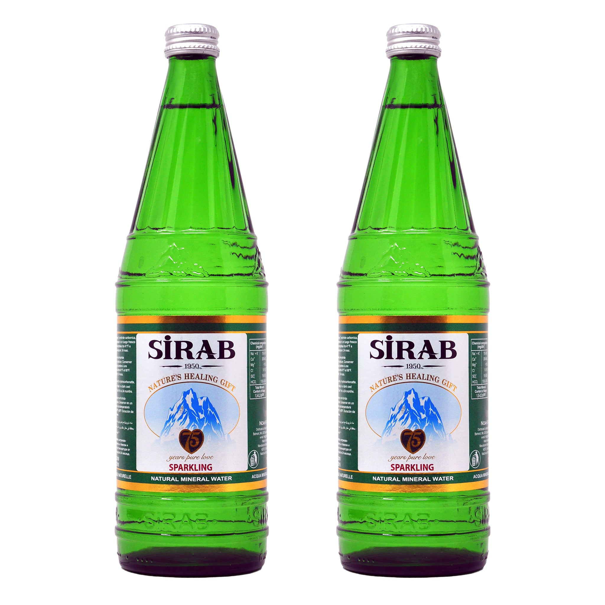 Sirab Sparkling Water - 750ml/25.35oz